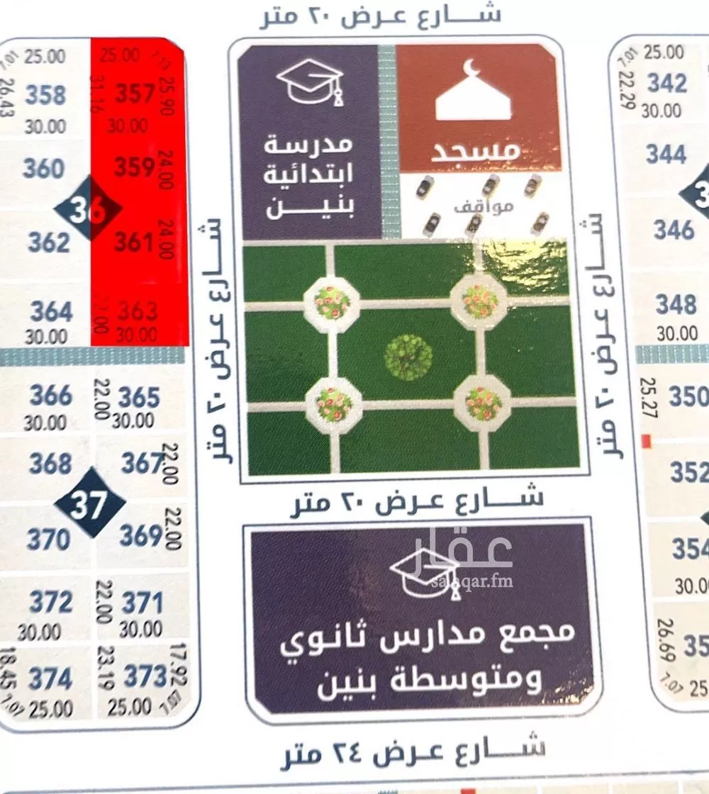 أرض 912 م² في الصوارى