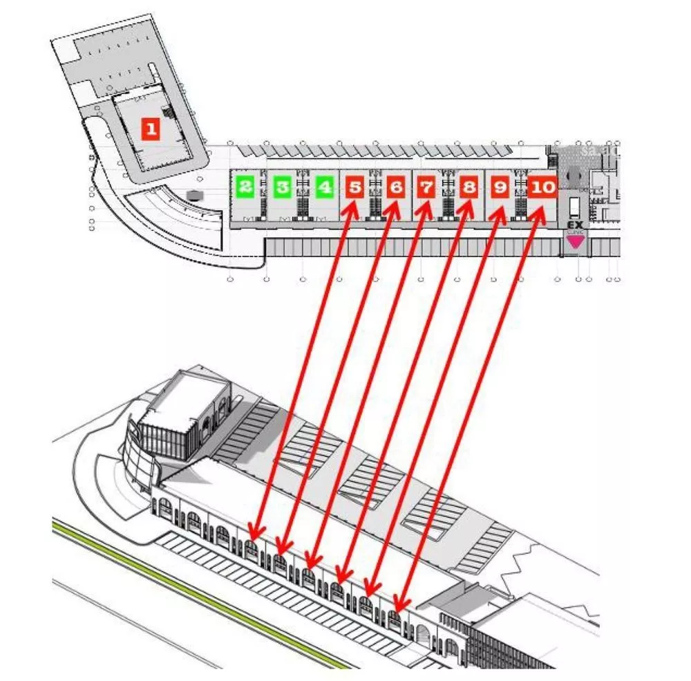 288 sqm shop in Al Sawari 3