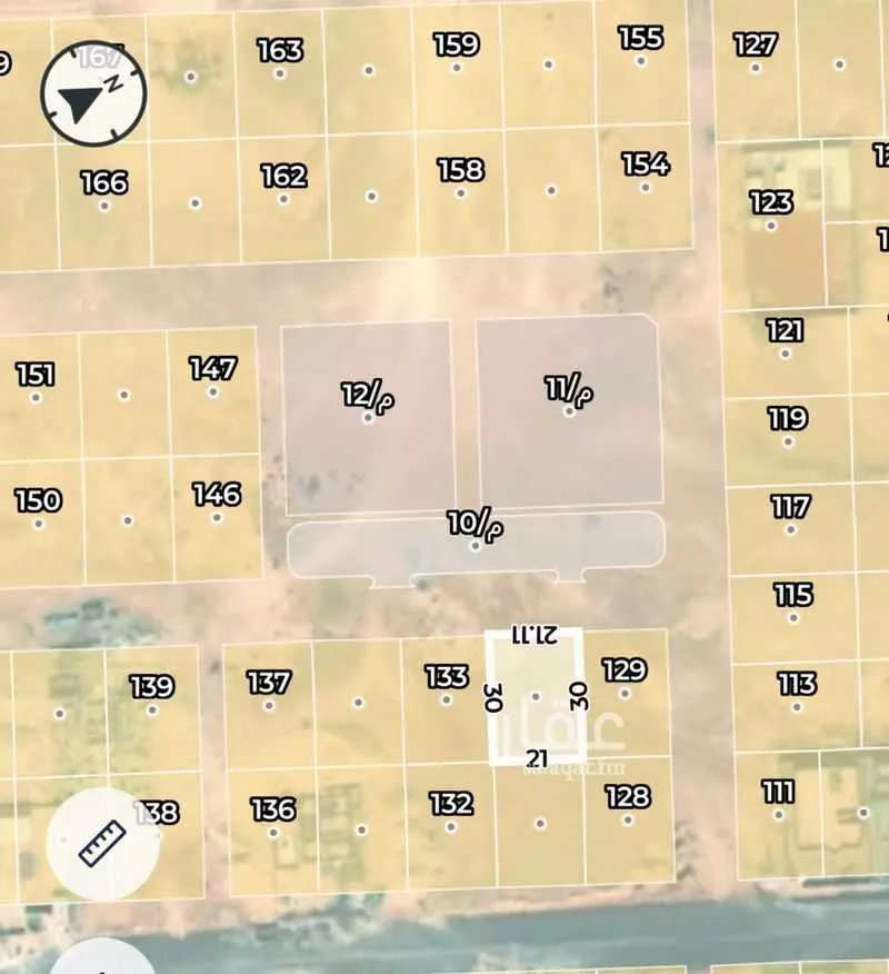 أرض 360 م² في بنبان 2