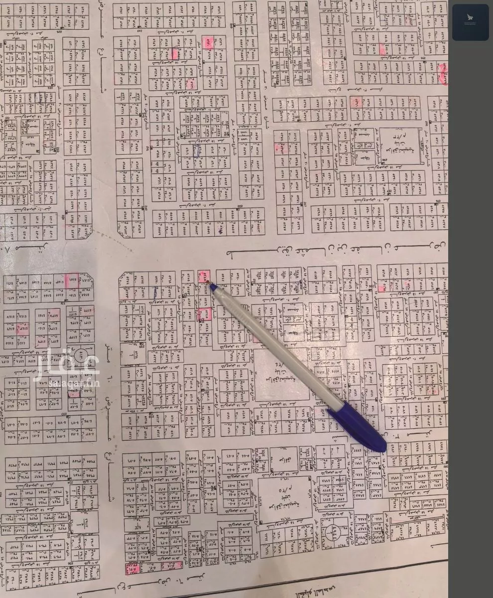 أرض 900 م² في النرجس 2