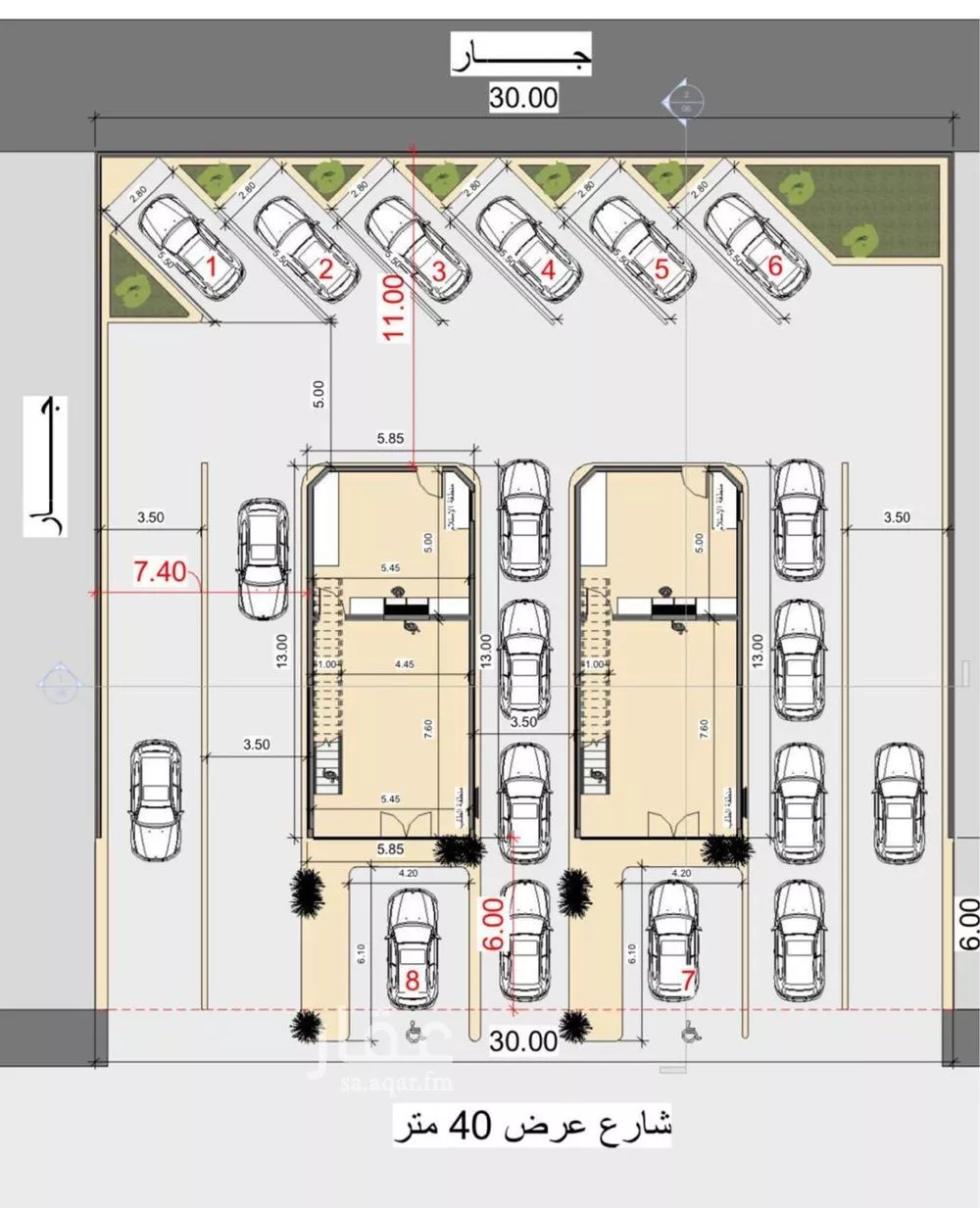900 sqm building in Tuwaiq 3