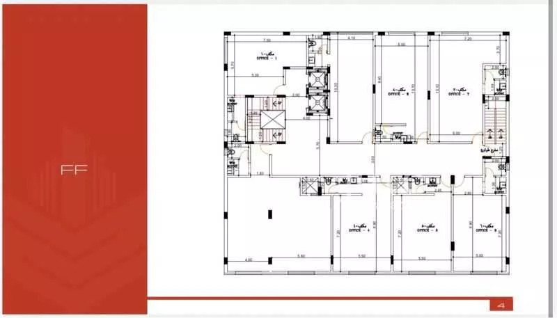900 sqm office in Al Aridh 3
