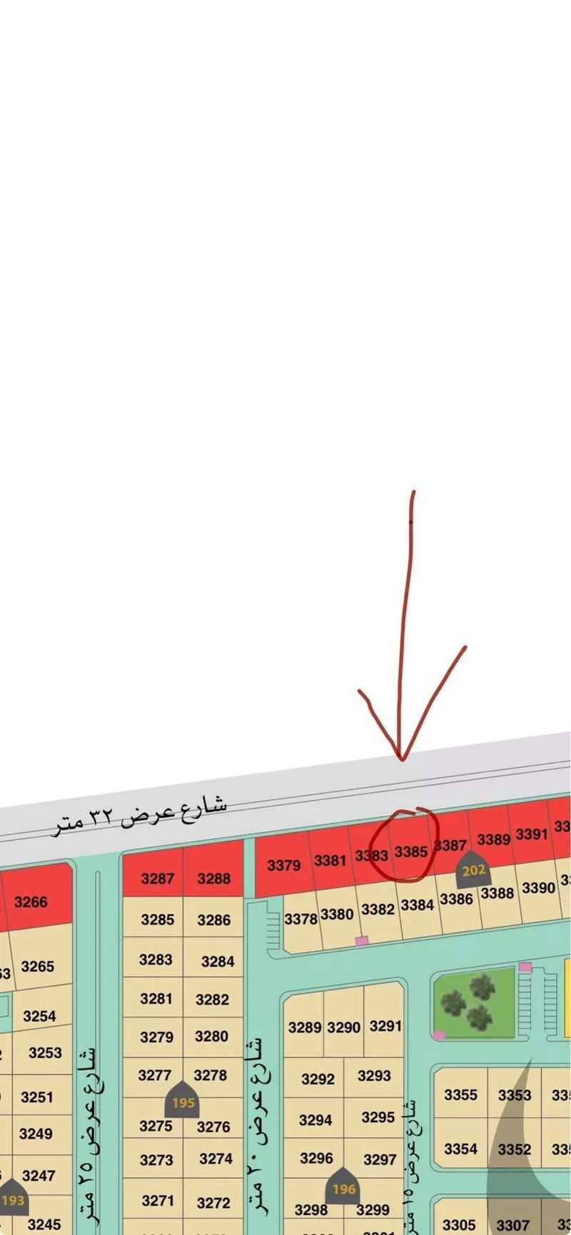 600 sqm land in Al Shawqiyyah 4