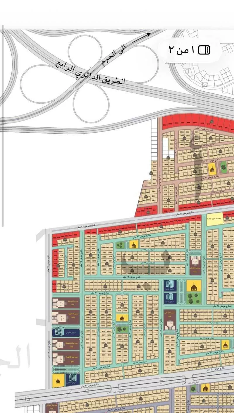 600 sqm land in Al Shawqiyyah 2