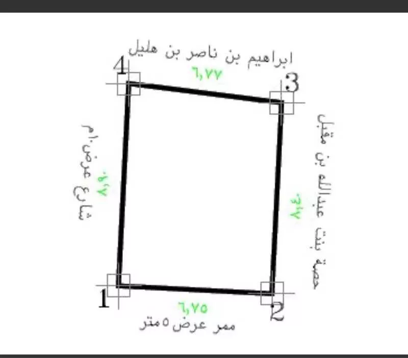 أرض 59 م² في ثليم 2