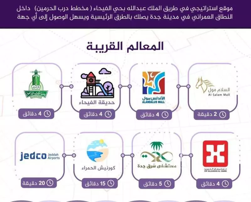 شقة 3 غرف في الفيحاء 2