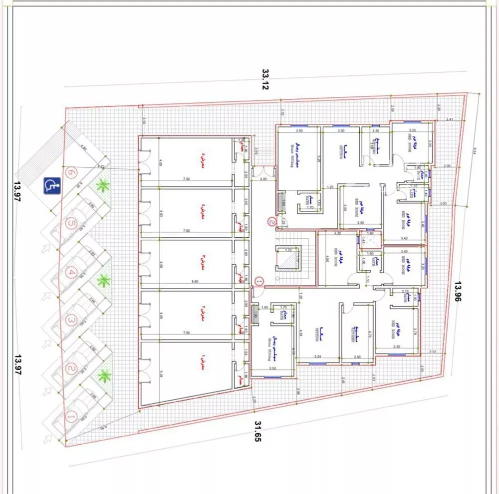 826 sqm land in Al Khalidiyyah 2