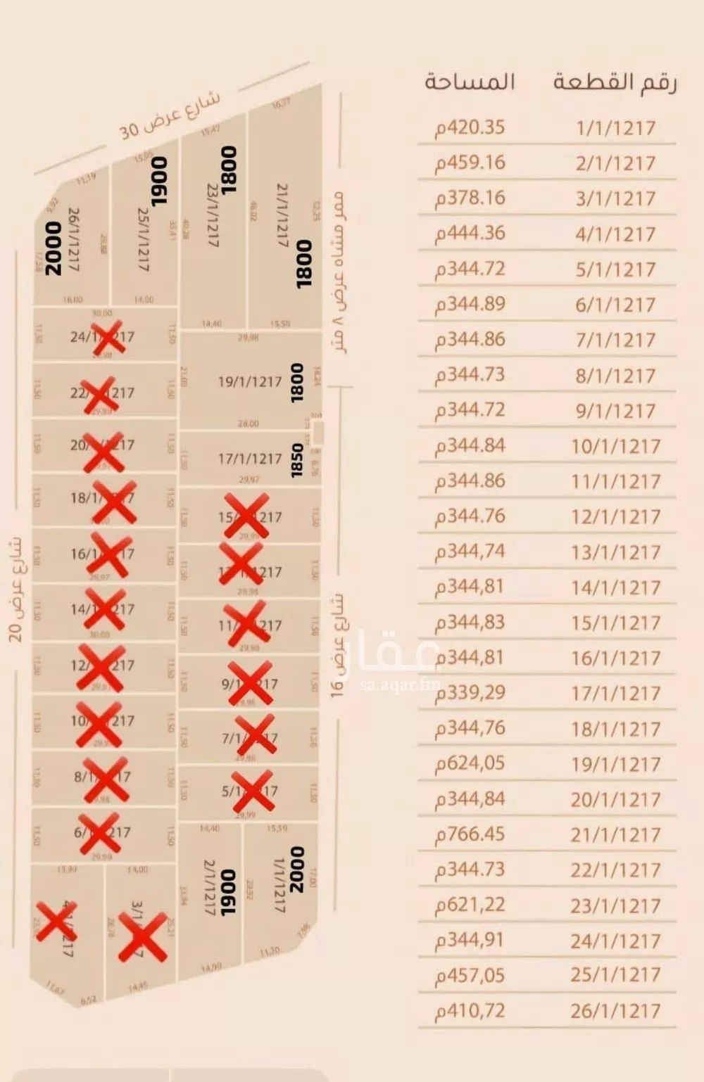 410 sqm land in Ash Shulah 2
