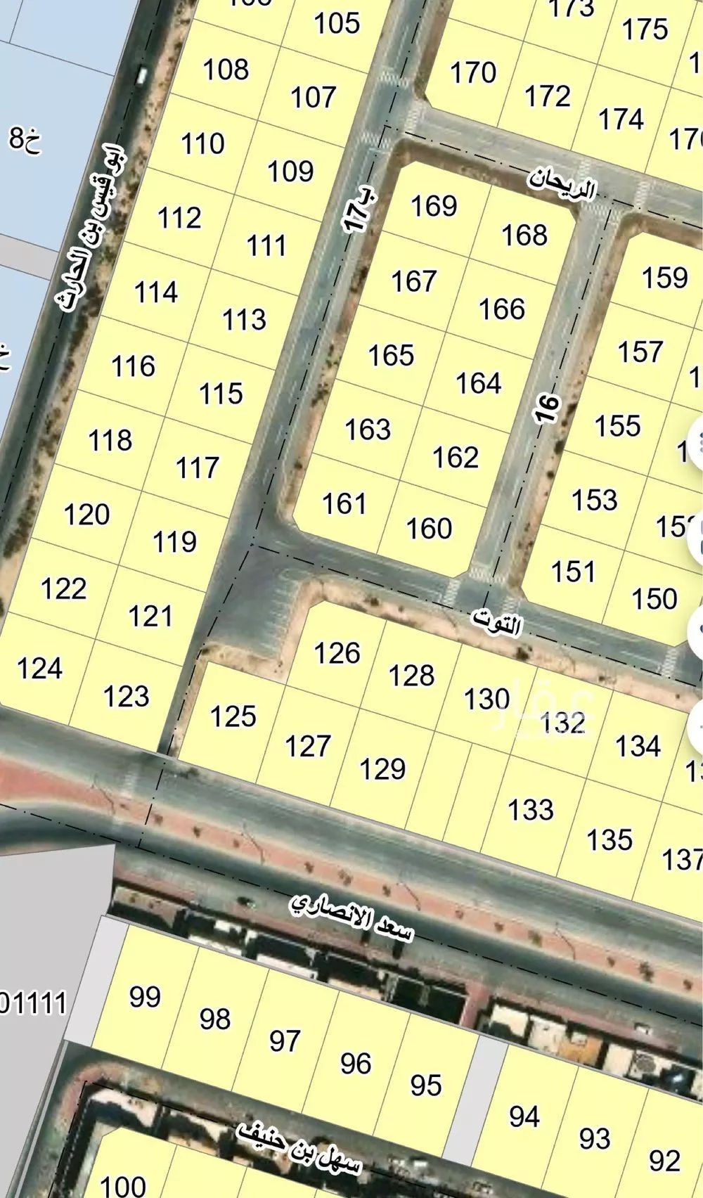 أرض 519 م² في النورس