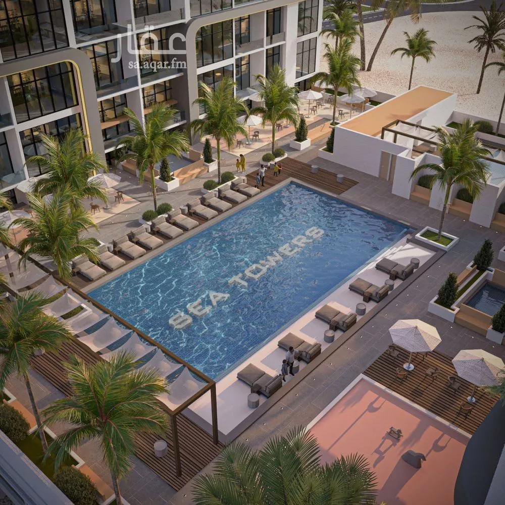 شقة 1 غرف في البحر 2