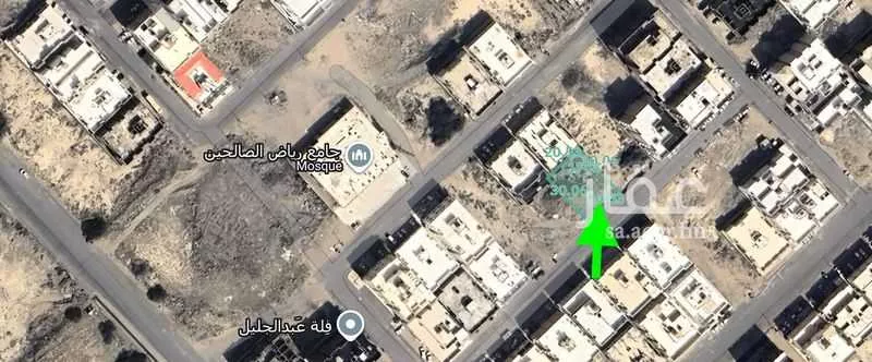 أرض 615 م² في الملك فهد