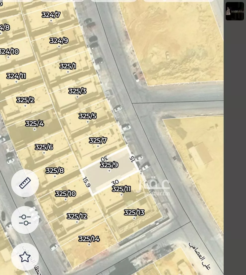 أرض 457 م² في الشرق 2