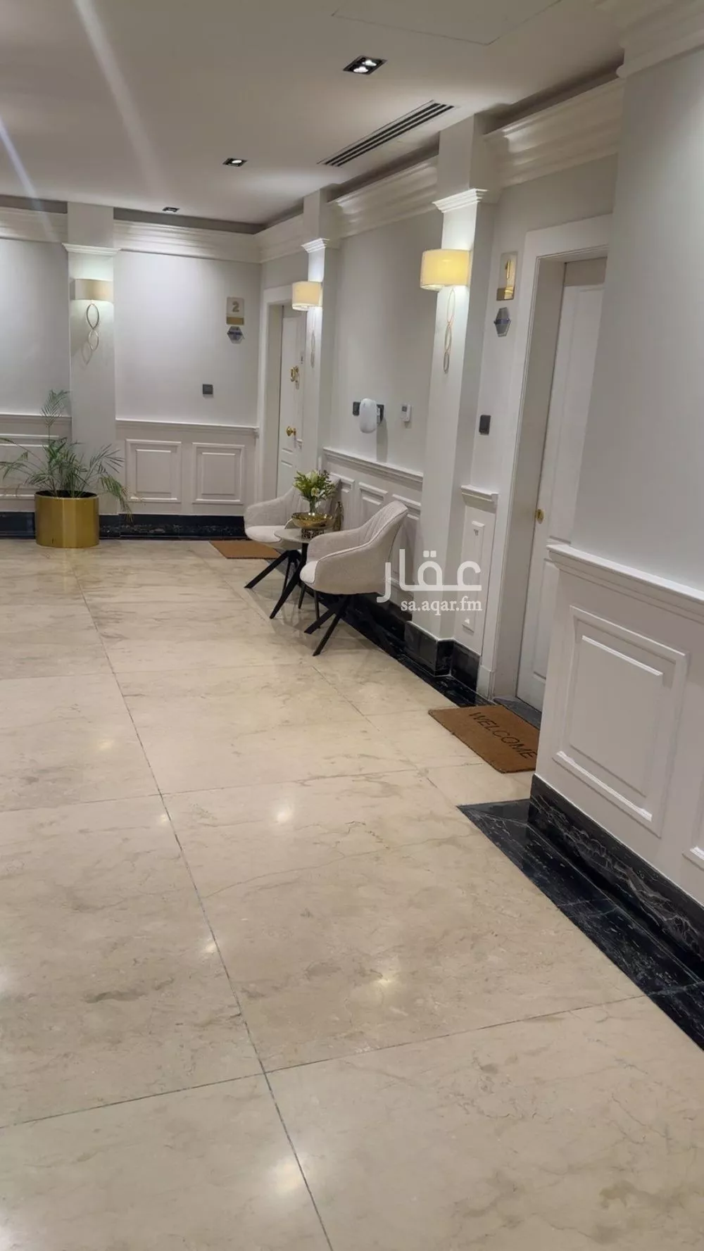 شقة 3 غرف في الملقا 2