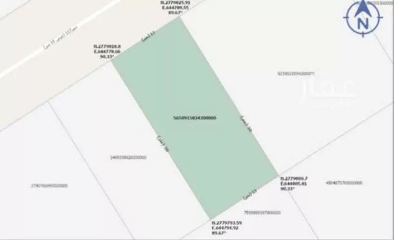 أرض 390 م² في بنبان 2