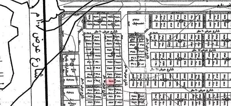 أرض 449 م² في بنبان 2