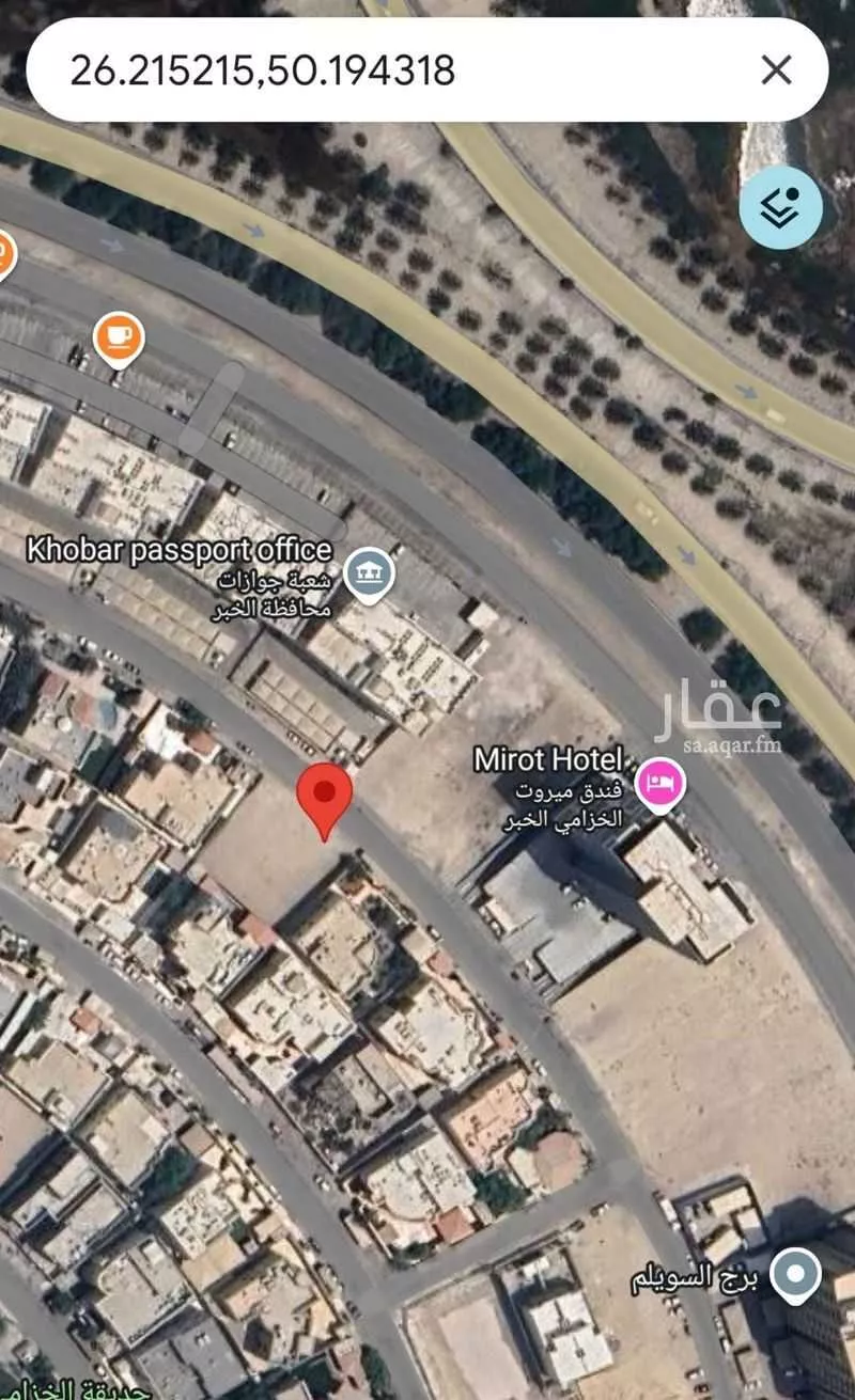 أرض 499 م² في الخزامى 1