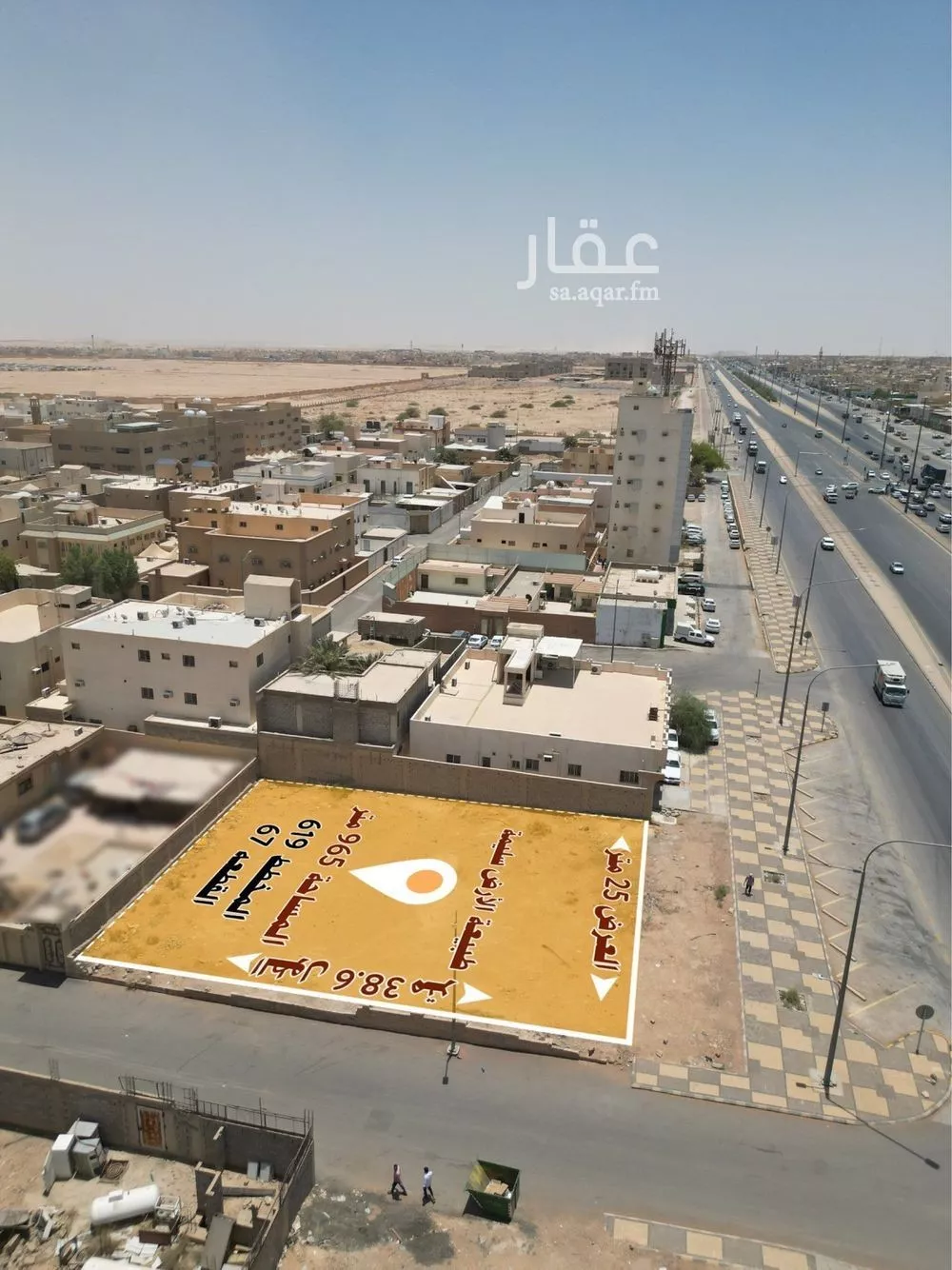 أرض 965 م² في أحد 3