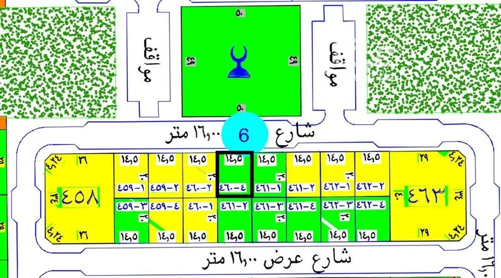290 sqm land in Al Sawari