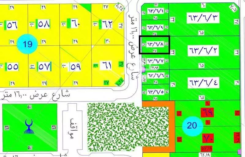400 sqm land in Al Sawari