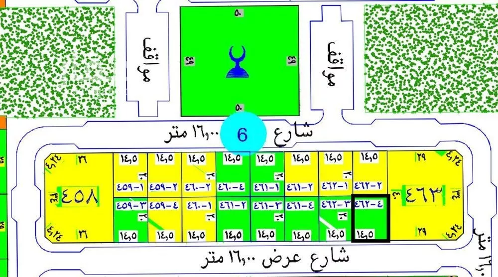 أرض 290 م² في الصوارى
