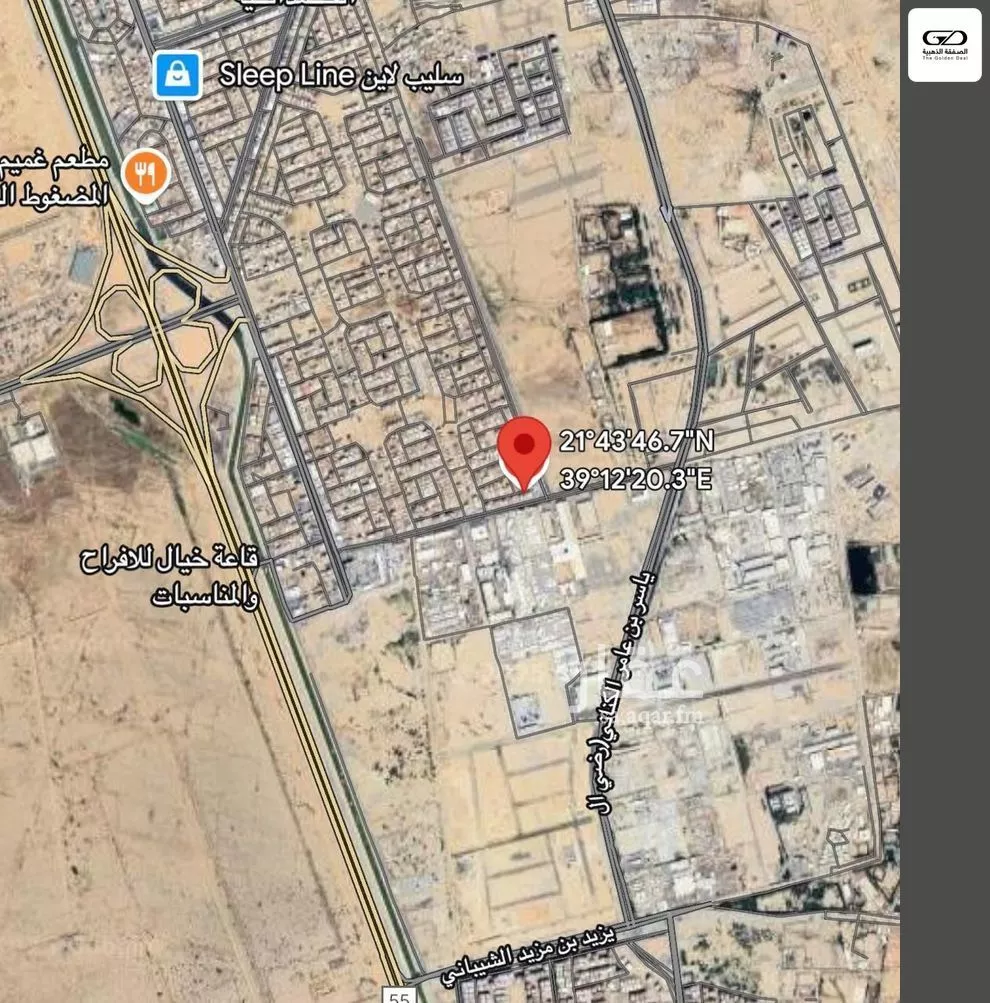 أرض 278 م² في الكوثر 4