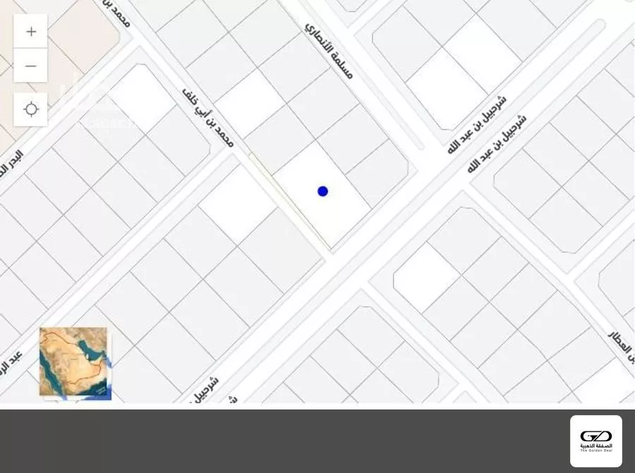 أرض 1469 م² في طيبة 1