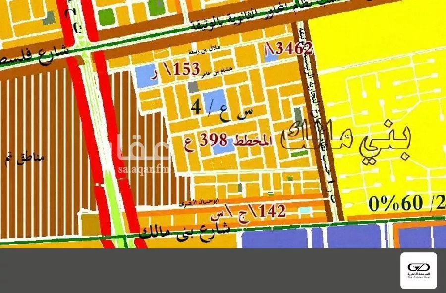 أرض 500 م² في بني مالك 2