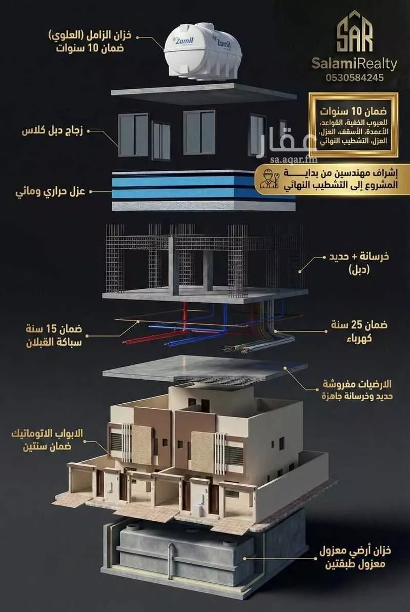 شقة 6 غرف في طيبة 2