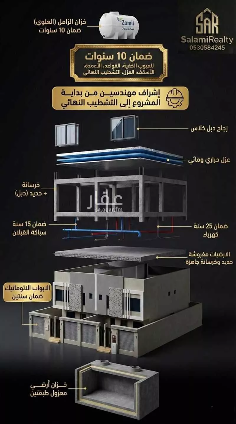 شقة 6 غرف في بدر 2