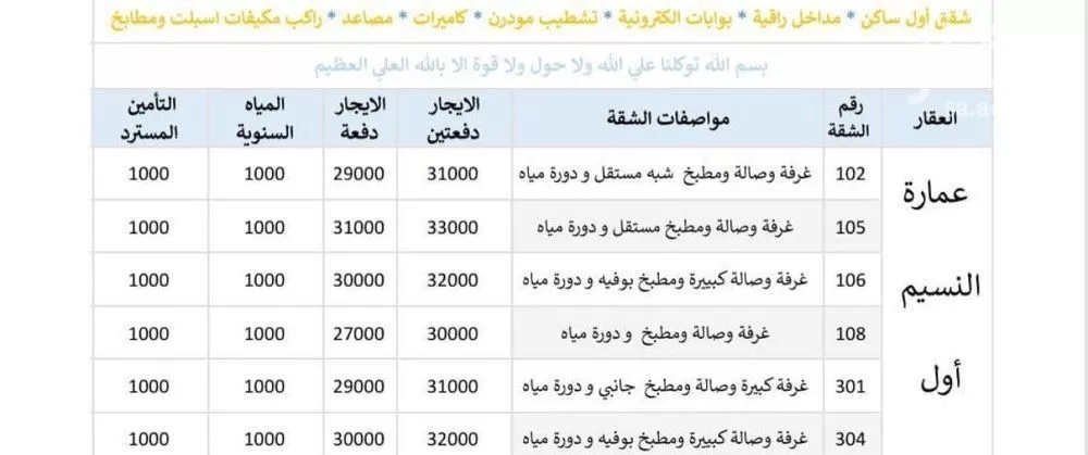 شقة 1 غرف في النسيم الغربي 2
