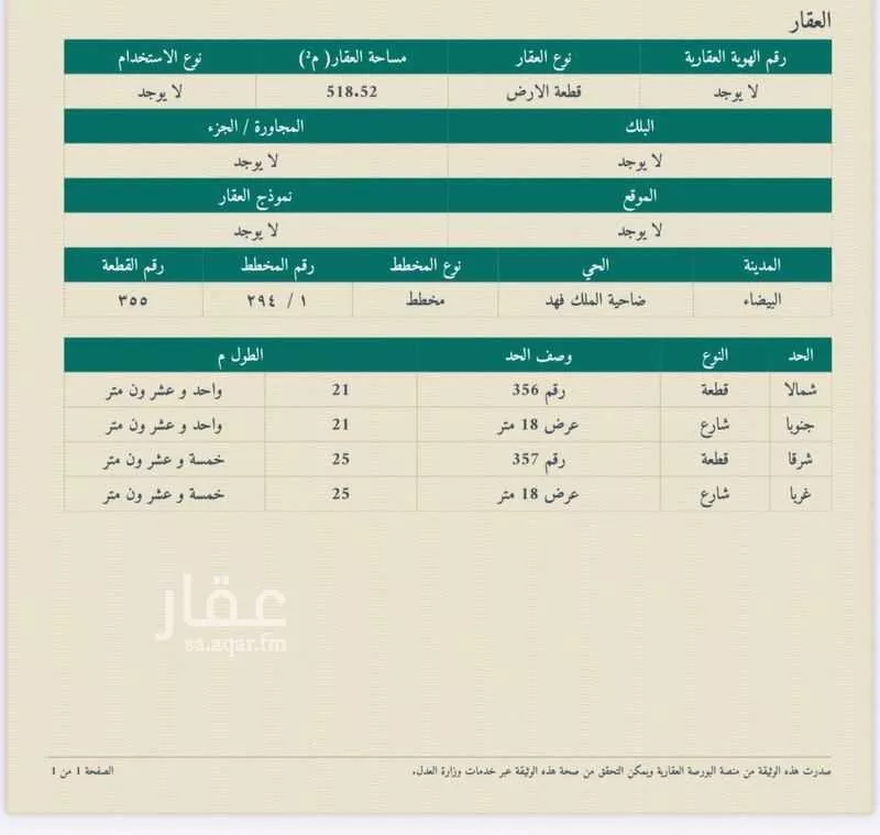 land in Dahiat King Fahd, Eastern Province 4