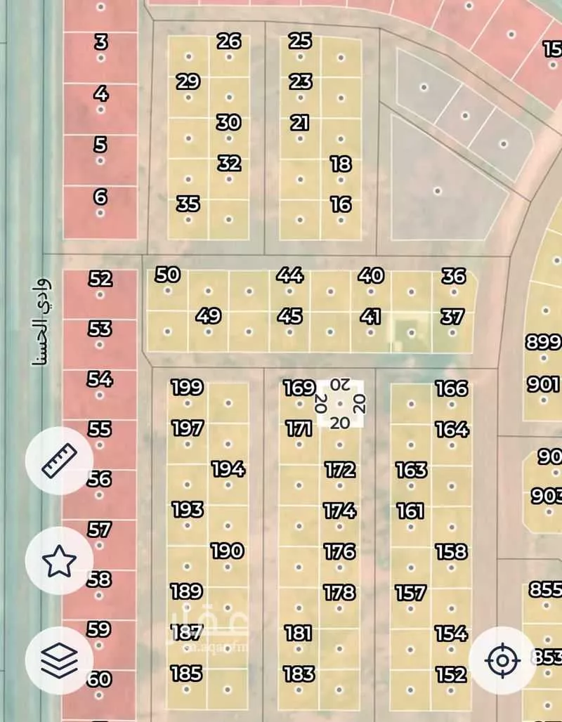 أرض 400 م² في عريض 2