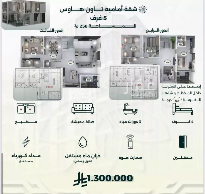 4 bedroom villa in Al Rawdah, Jeddah 6