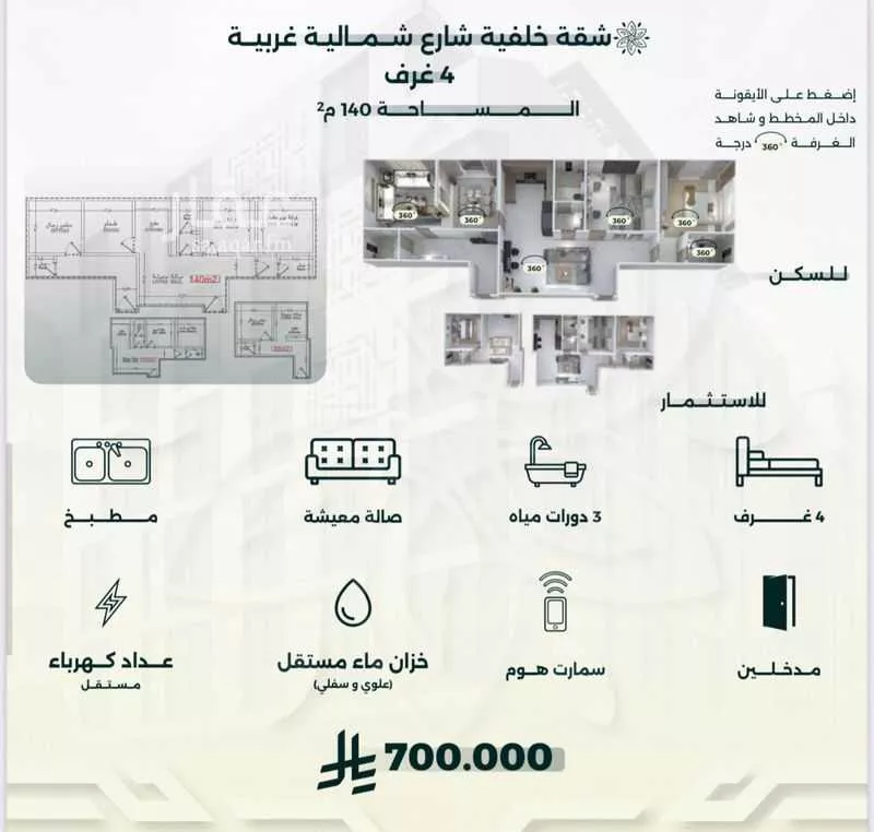 4 bedroom villa in Al Rawdah, Jeddah 5