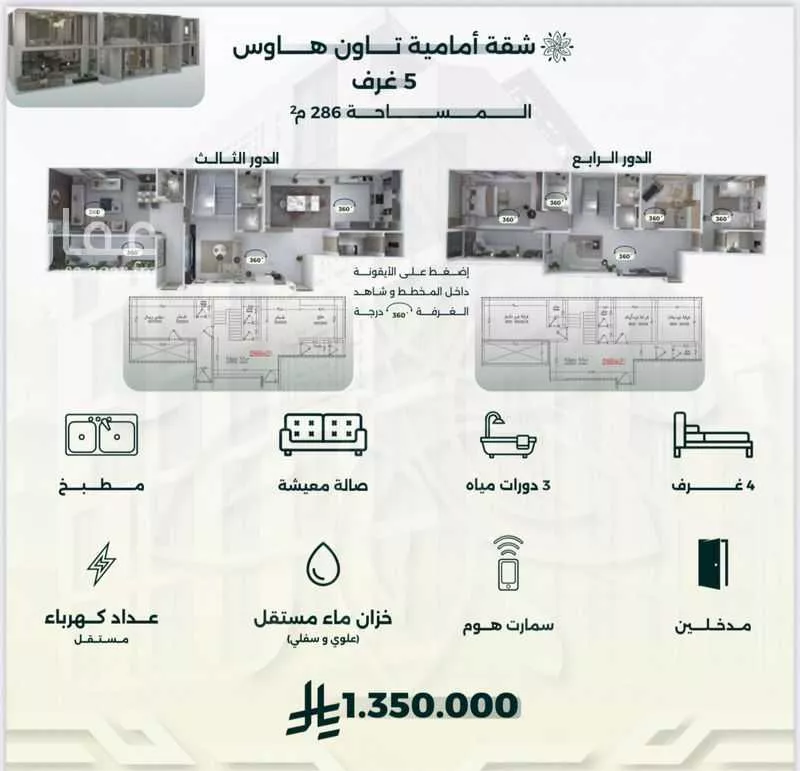 4 bedroom villa in Al Rawdah, Jeddah 7