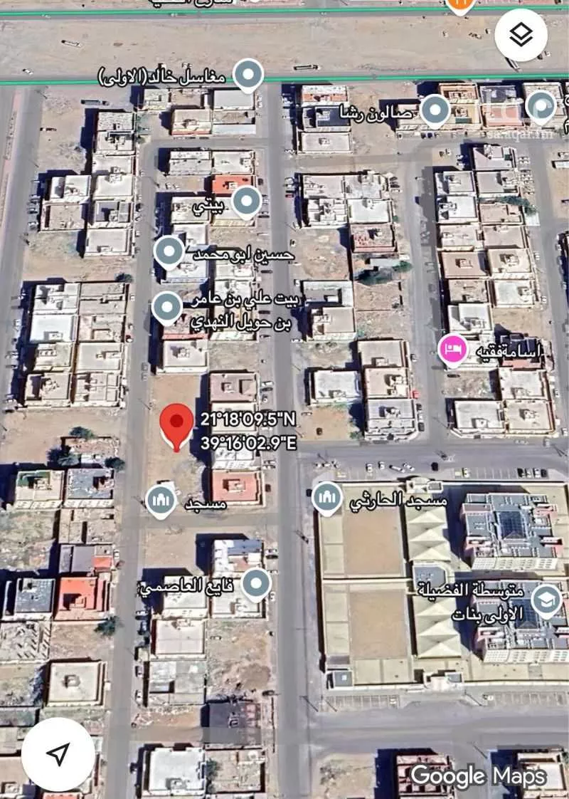 أرض 400 م² في الفضيلة