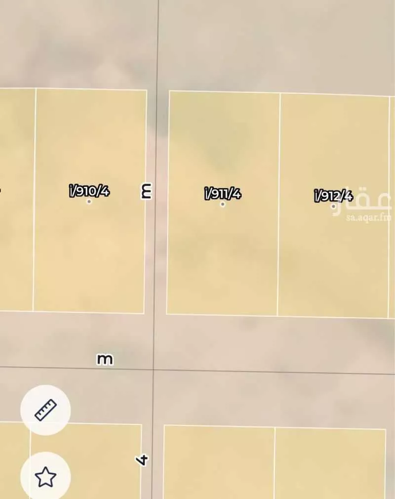 أرض 450 م² في عريض 3