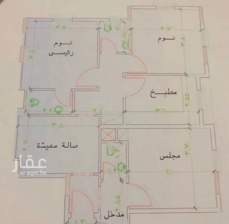 شقة 3 غرف في مريخ 5