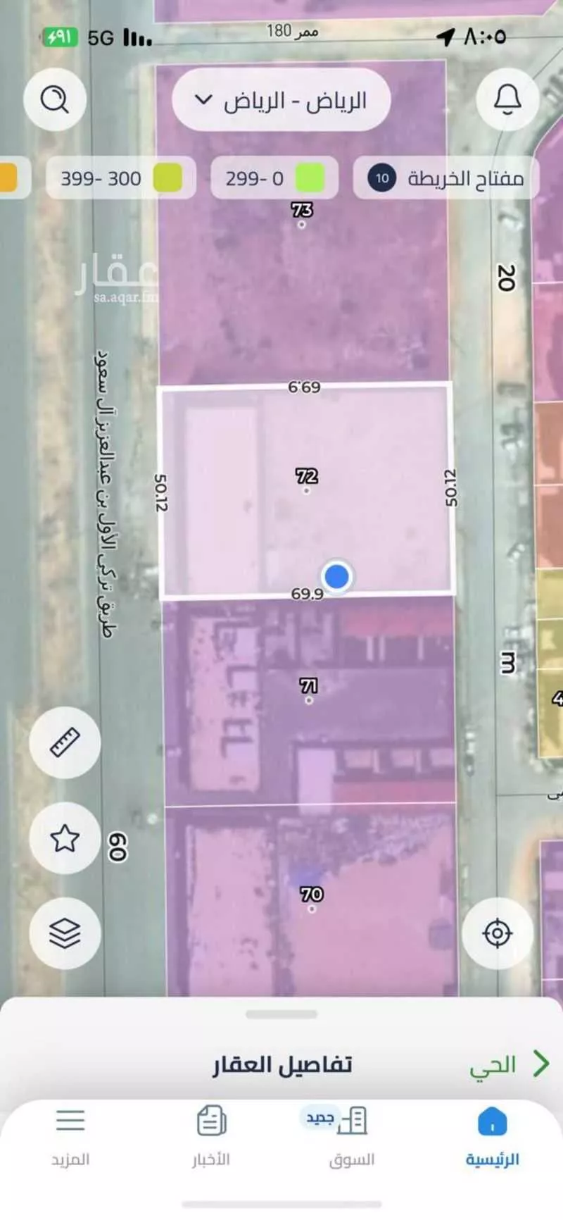 3500 sqm land in Al Qairawan 2