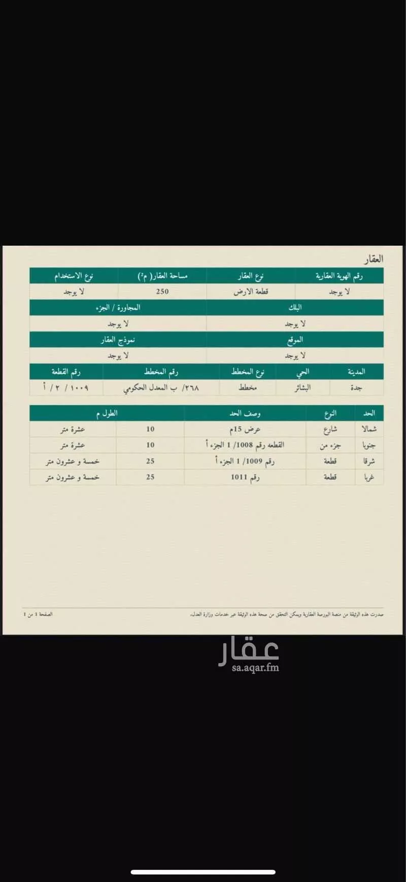 land in Al Bashaer, Jeddah 2