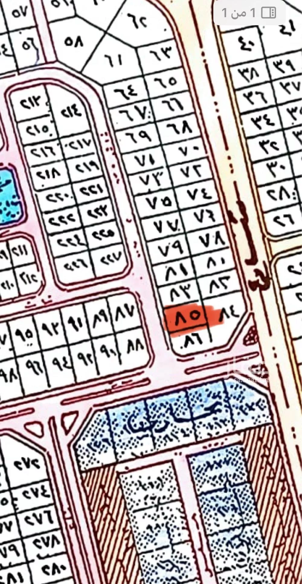 أرض 1000 م² في اللؤلؤ 2