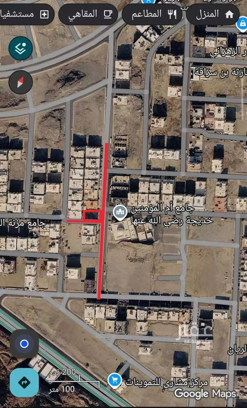 أرض 630 م² في العسيلة 2