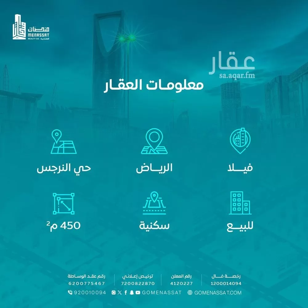 5 bedroom villa in Al Narjis 4