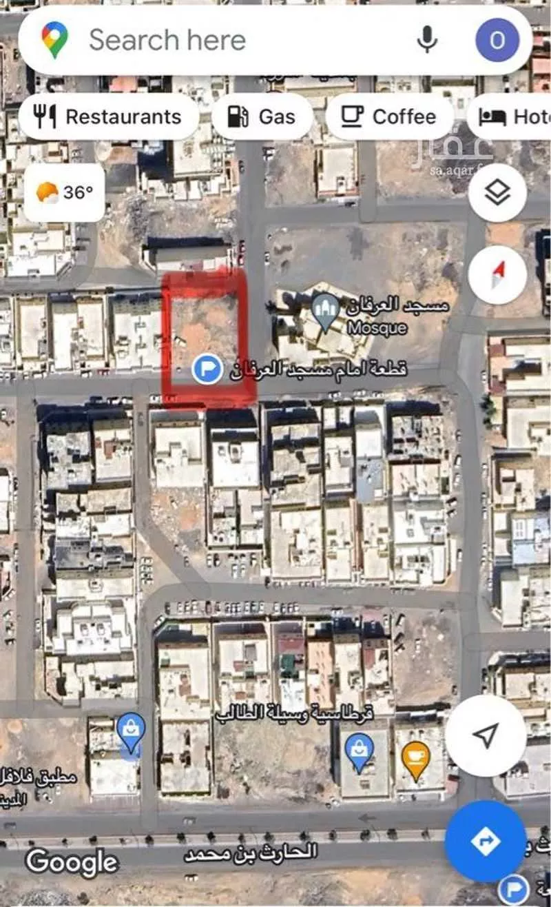 أرض 372 م² في الرانوناء 3