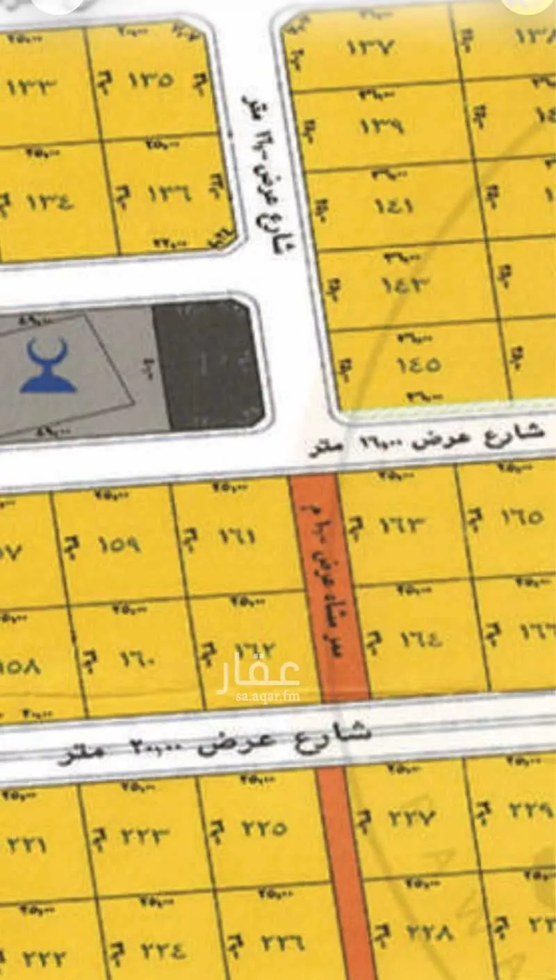 أرض 899 م² في البركة 1