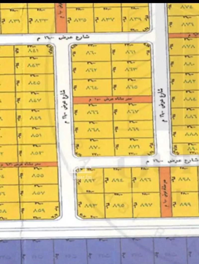أرض 899 م² في البركة 2