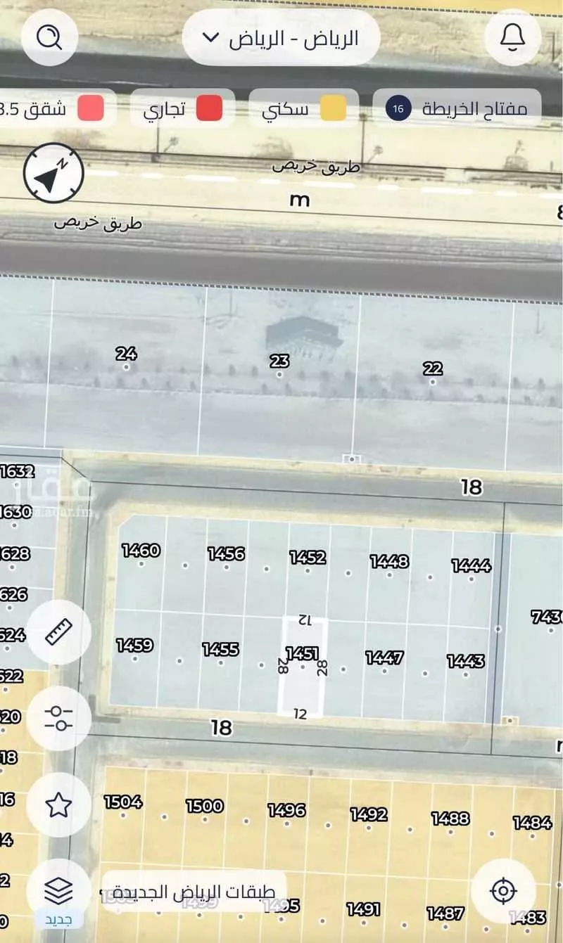 أرض 336 م² في النظيم 2