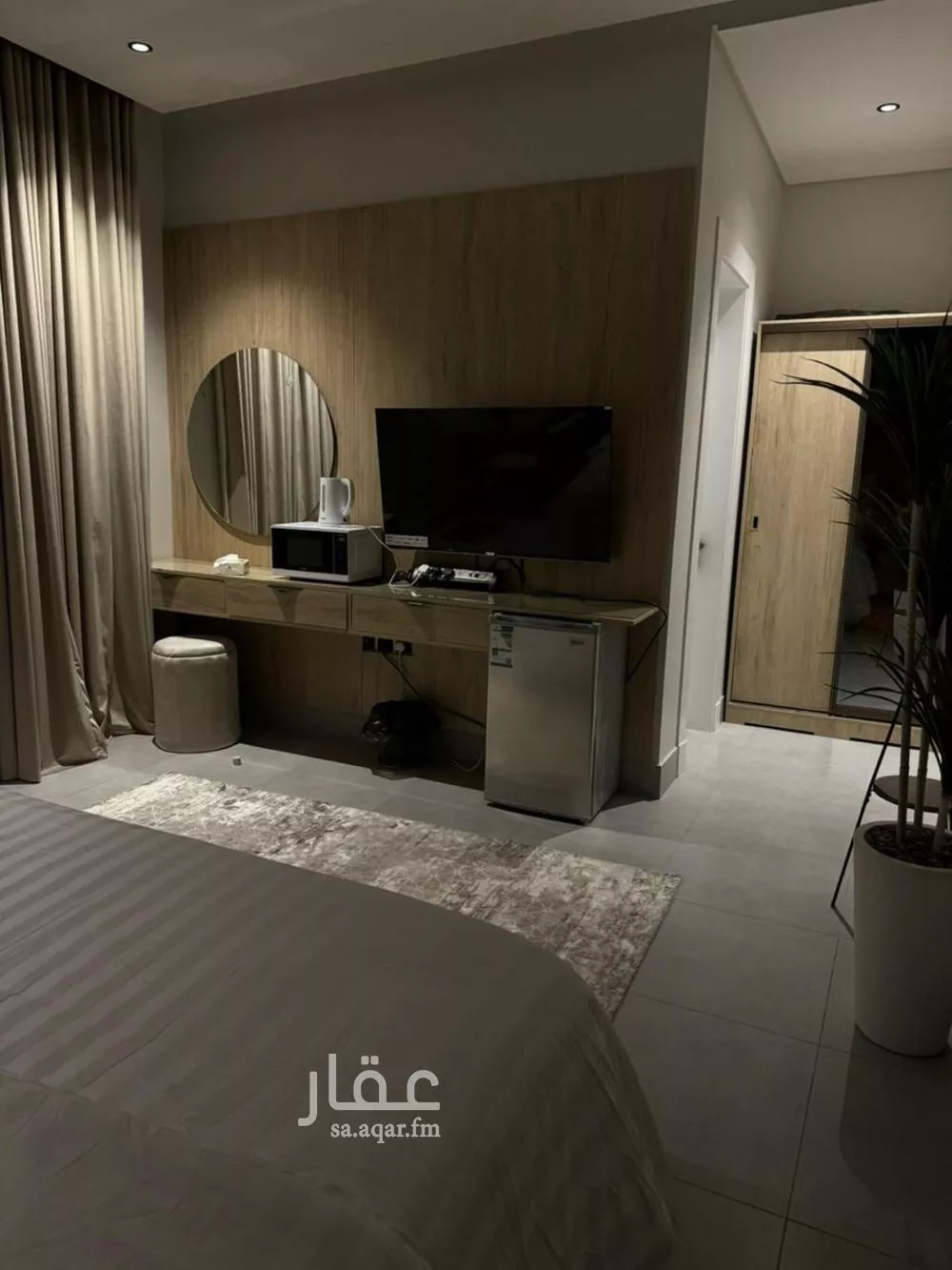 شقة 1 غرف في النرجس 5