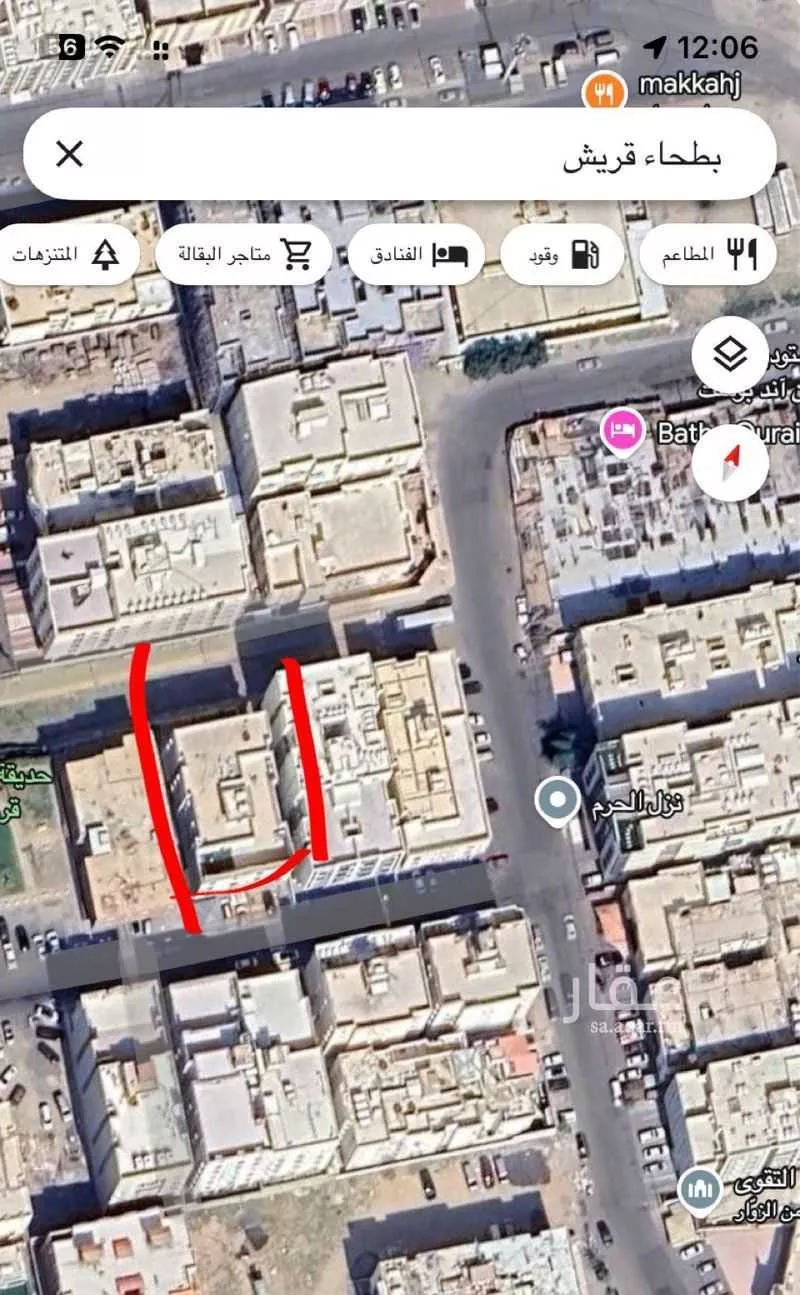 عمارة 784 م² في بطحاء قريش 1