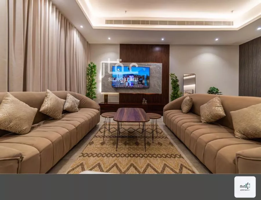 شقة 2 غرف في العقيق 1